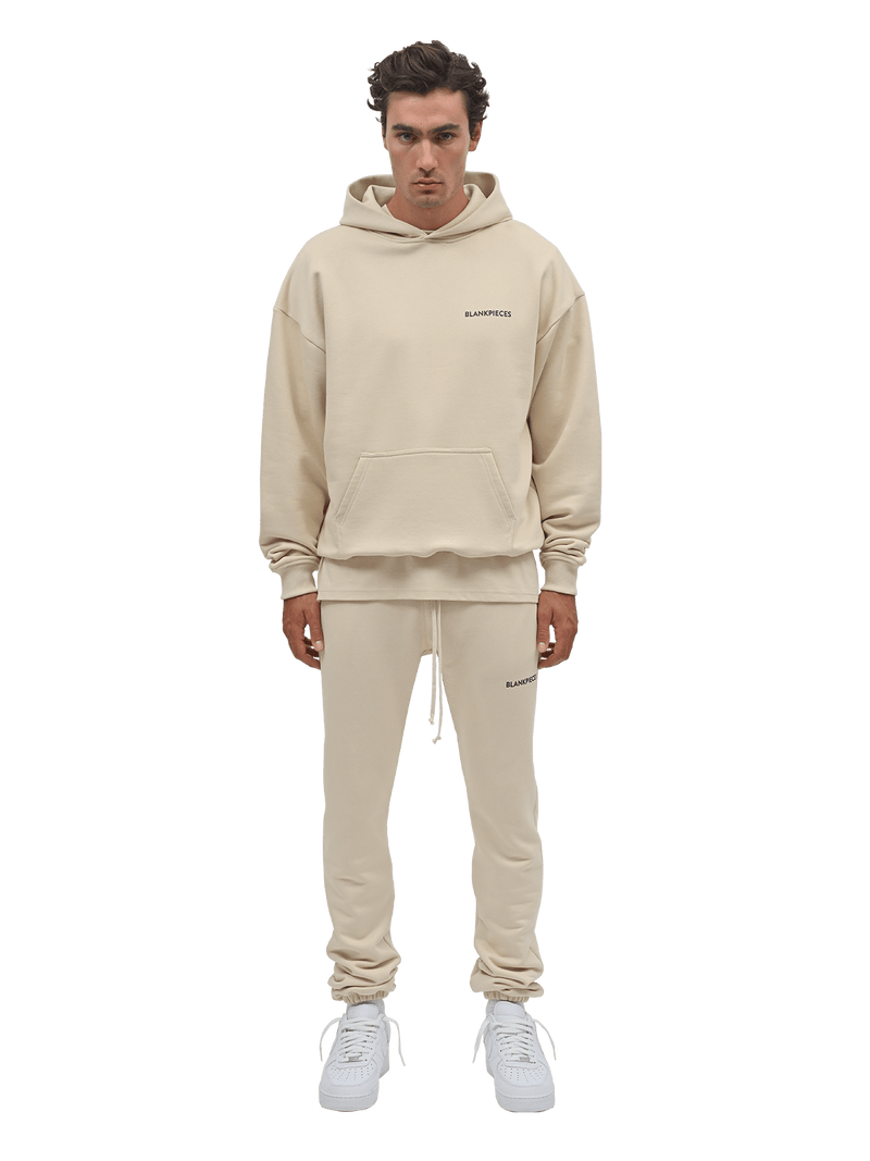 BLANKPIECES Logo Sweatpants - Taupe (M)