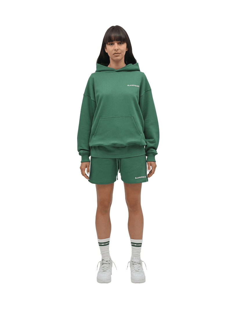 BLANKPIECES Logo Shorts - Racing Green (W)