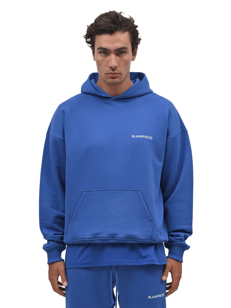 BLANKPIECES Logo Hoodie - Cobalt (M)