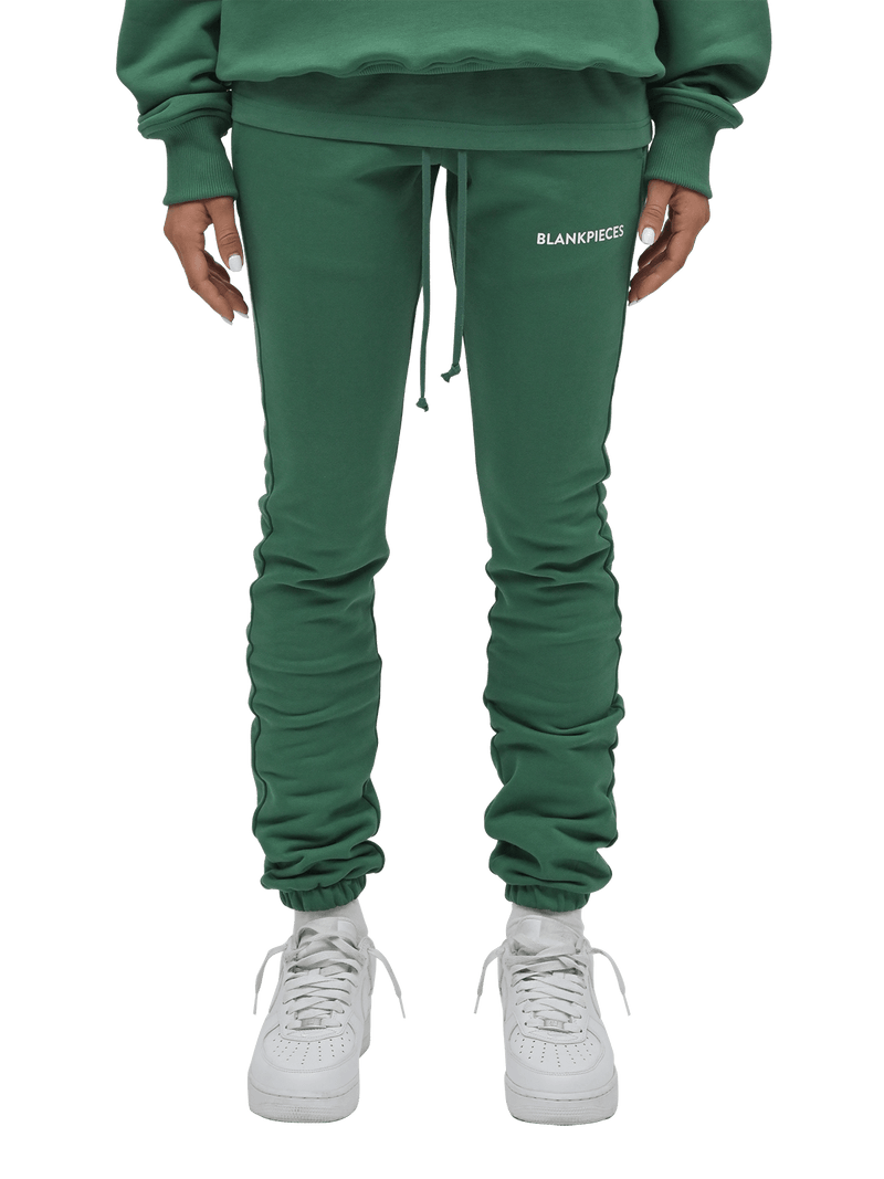 BLANKPIECES Logo Sweatpants - Racing Green (W)