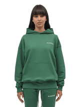 BLANKPIECES Logo Hoodie - Racing Green (W)