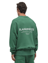 BLANKPIECES Logo Sweater - Racing Green (M)