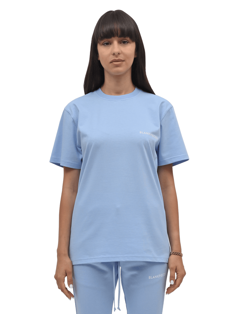 BLANKPIECES Logo Tee - University Blue (W)