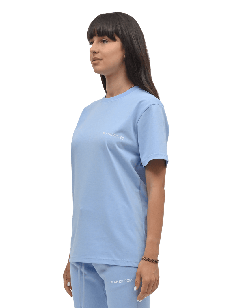 BLANKPIECES Logo Tee - University Blue (W)