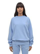 BLANKPIECES Logo Sweater - University Blue (W)