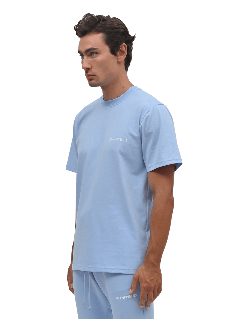 BLANKPIECES Logo Tee - University Blue (M)