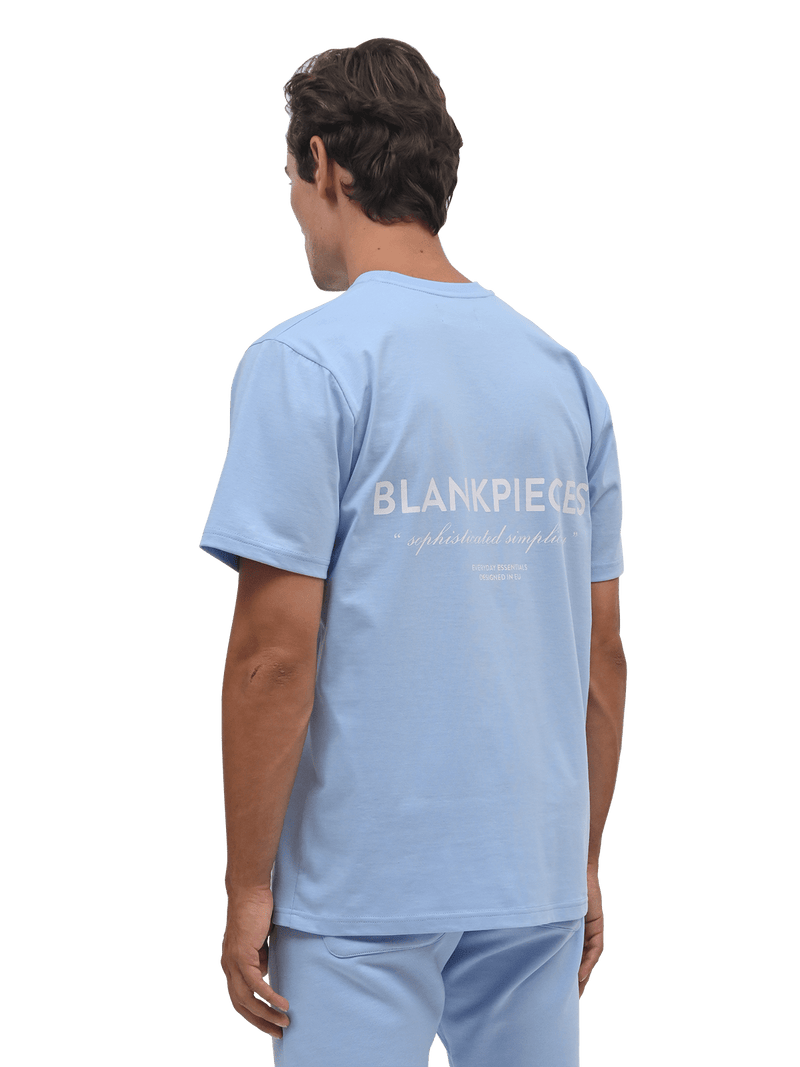 BLANKPIECES Logo Tee - University Blue (M)