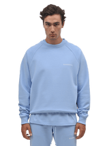 BLANKPIECES Logo Sweater - University Blue (M)