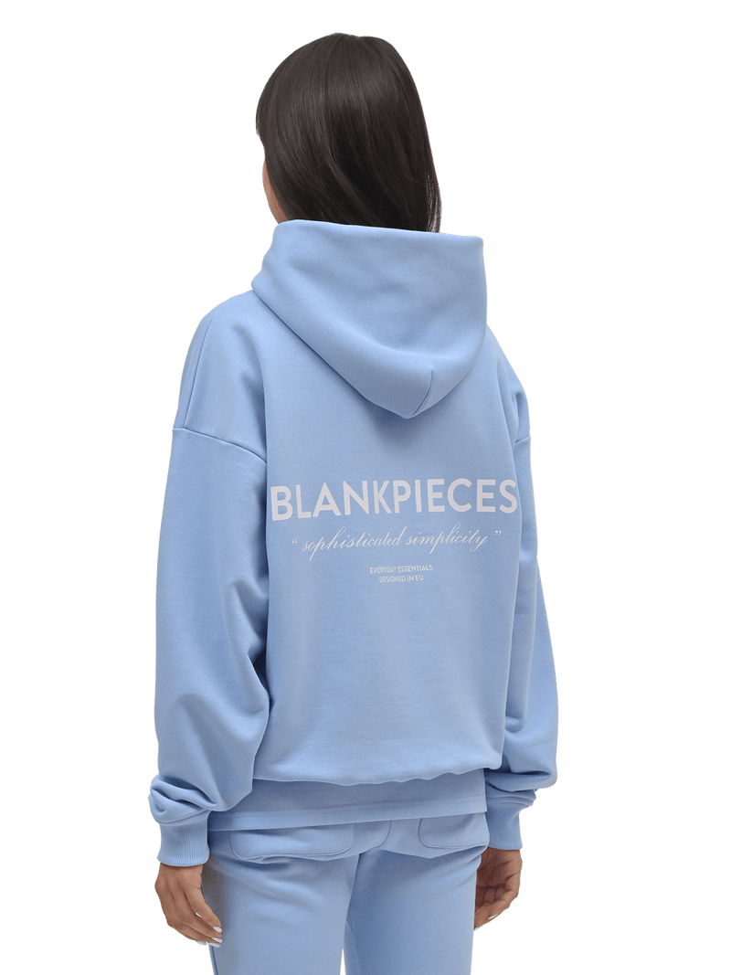 BLANKPIECES Logo Hoodie - University Blue (W)