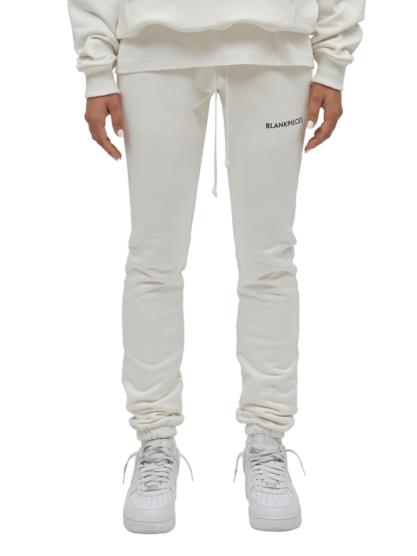 BLANKPIECES Logo Sweatpants - Off-White (W)