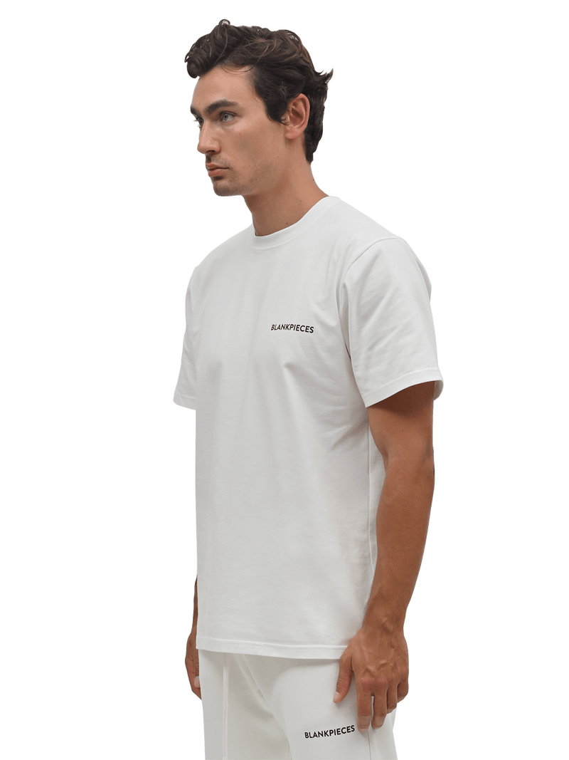 BLANKPIECES Logo Tee - Off-White (M)