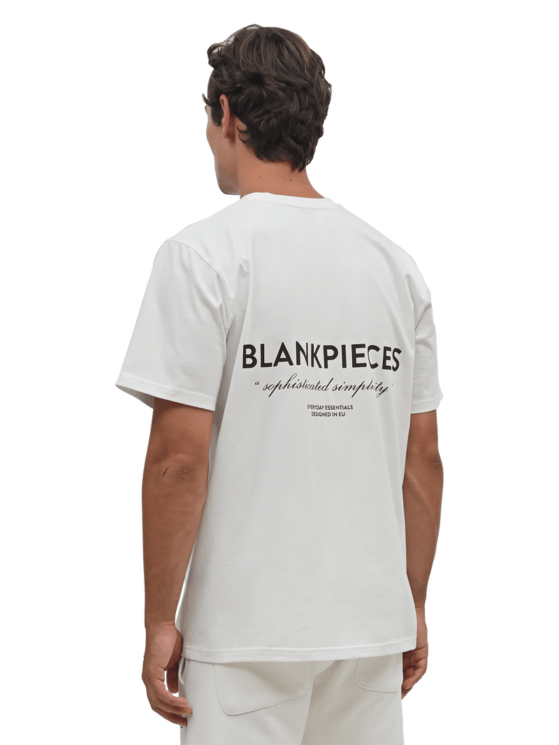 BLANKPIECES Logo Tee - Off-White (M)