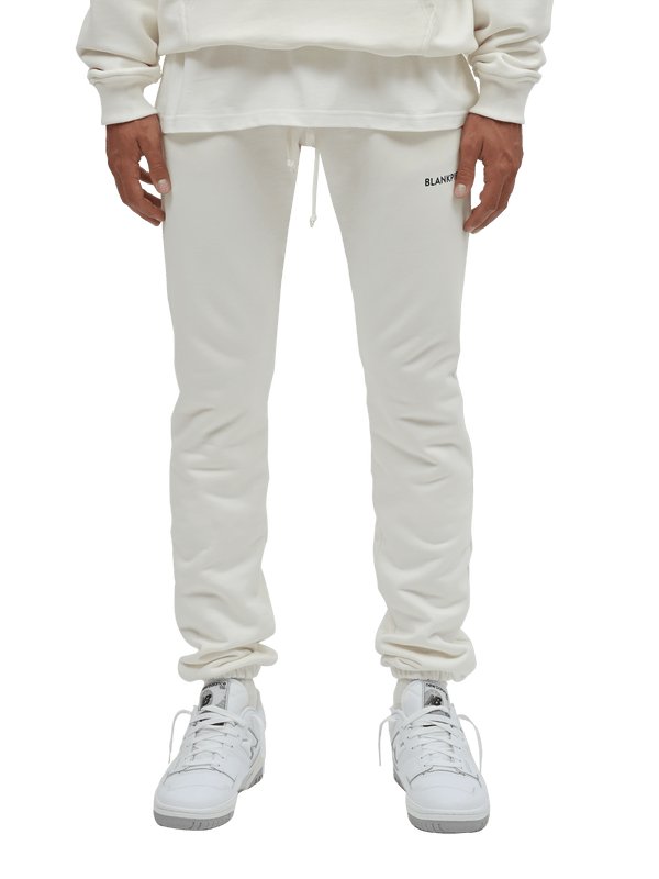 BLANKPIECES Logo Sweatpants - Off-White (M)