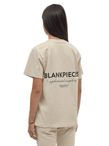 BLANKPIECES Logo Tee - Taupe (W)