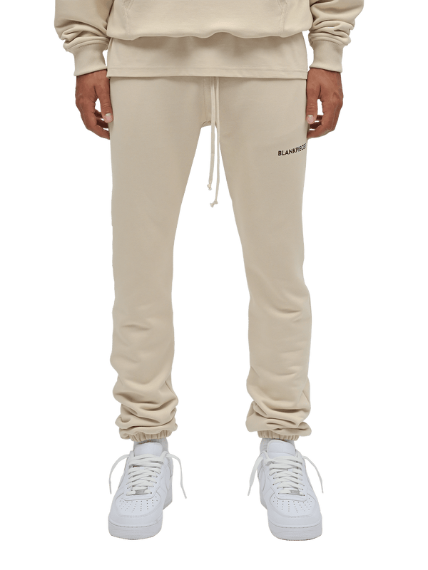 BLANKPIECES Logo Sweatpants - Taupe (M)