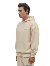 BLANKPIECES Logo Hoodie - Taupe (M)