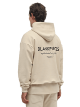 BLANKPIECES Logo Hoodie - Taupe (M)