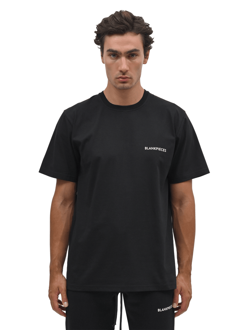 BLANKPIECES Logo Tee - Black (M)
