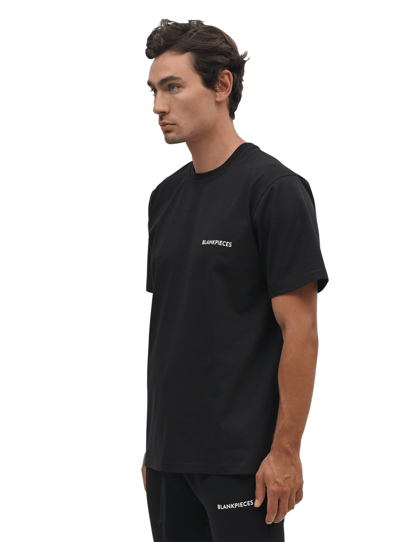 BLANKPIECES Logo Tee - Black (M)