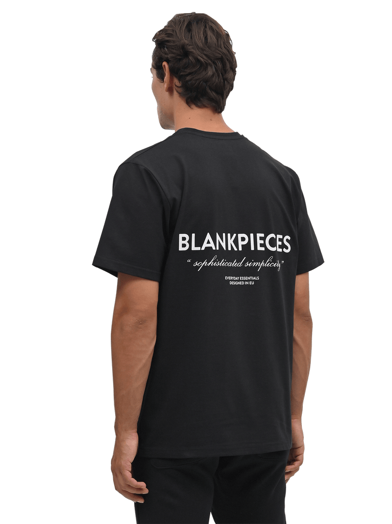 BLANKPIECES Logo Tee - Black (M)