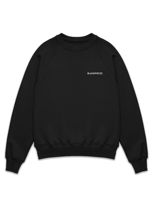 BLANKPIECES Logo Sweater - Black (M)