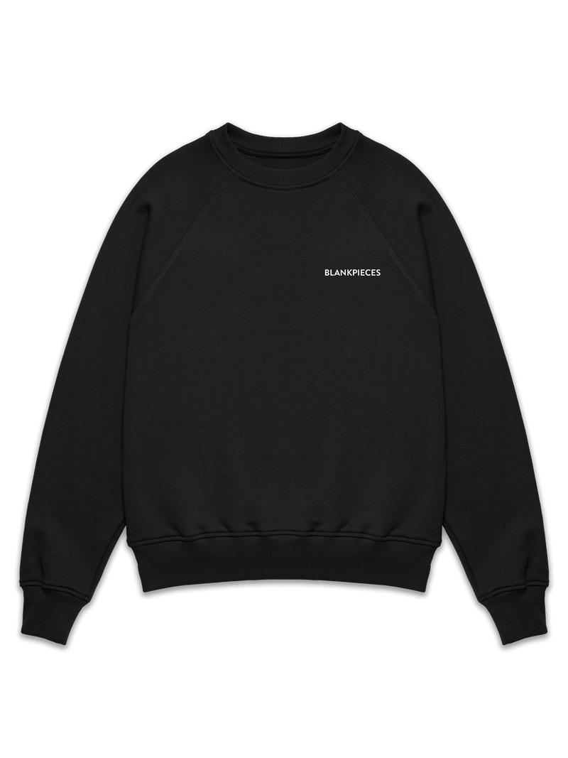 BLANKPIECES Logo Sweater - Black (M)