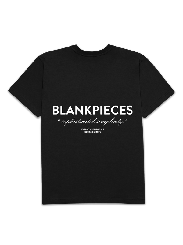 BLANKPIECES Logo Tee - Black (M)