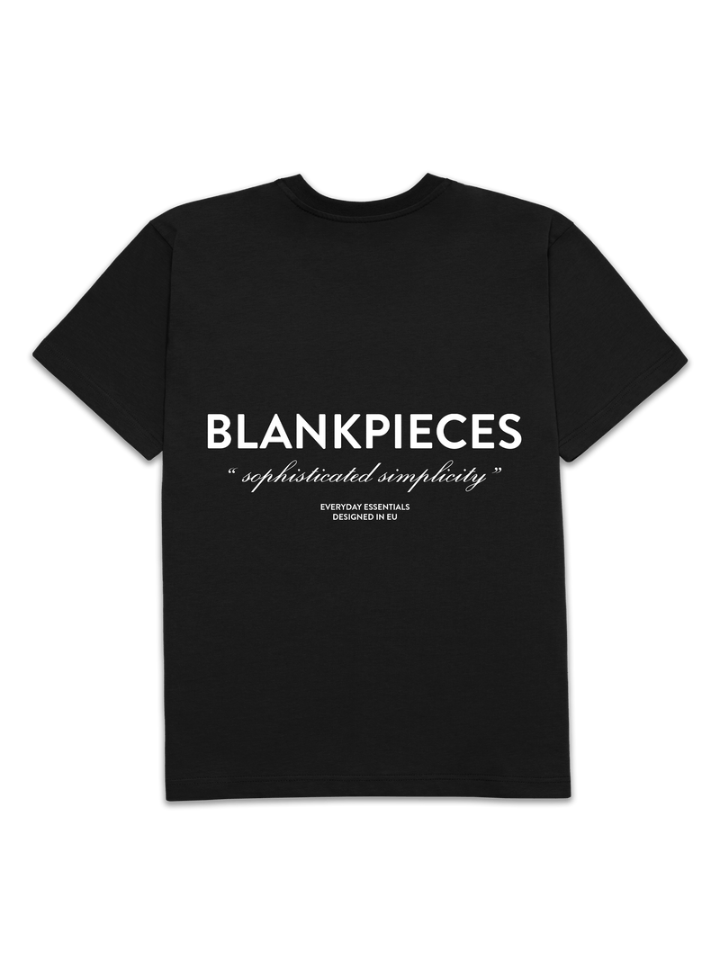 BLANKPIECES Logo Tee - Black (M)