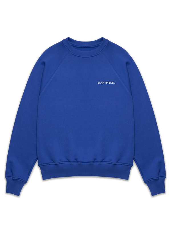 BLANKPIECES Logo Sweater - Cobalt (M)