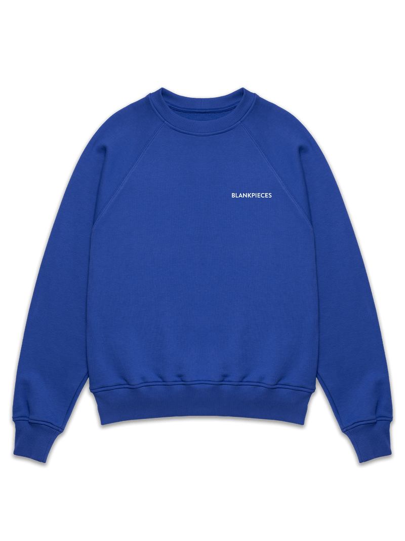 BLANKPIECES Logo Sweater - Cobalt (M)