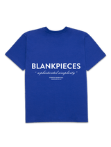 BLANKPIECES Logo Tee - Cobalt (M)