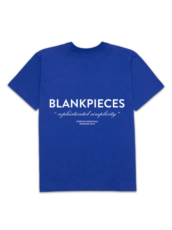 BLANKPIECES Logo Tee - Cobalt (M)
