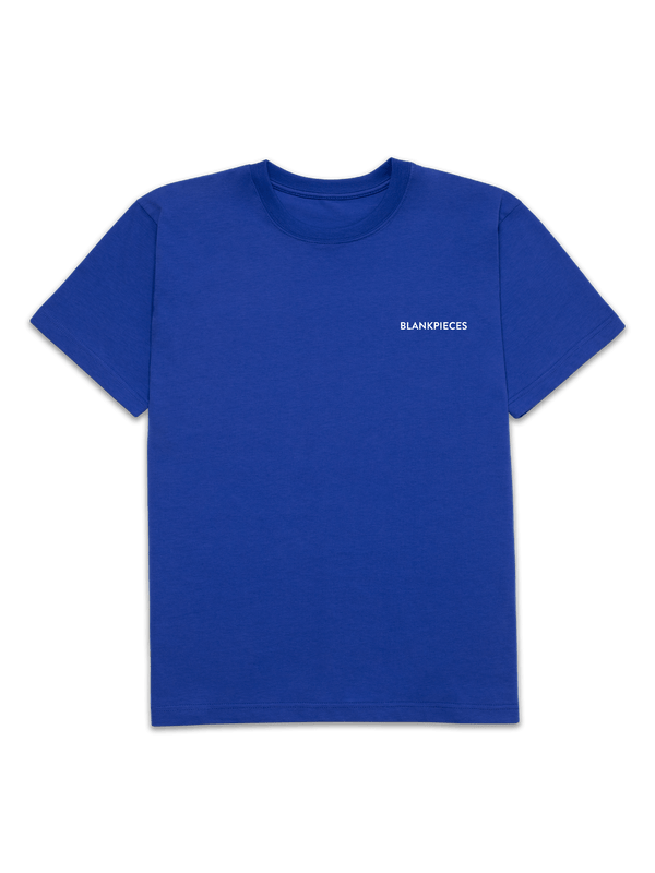 BLANKPIECES Logo Tee - Cobalt (M)