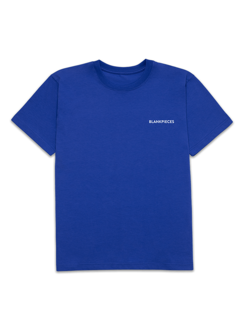 BLANKPIECES Logo Tee - Cobalt (M)