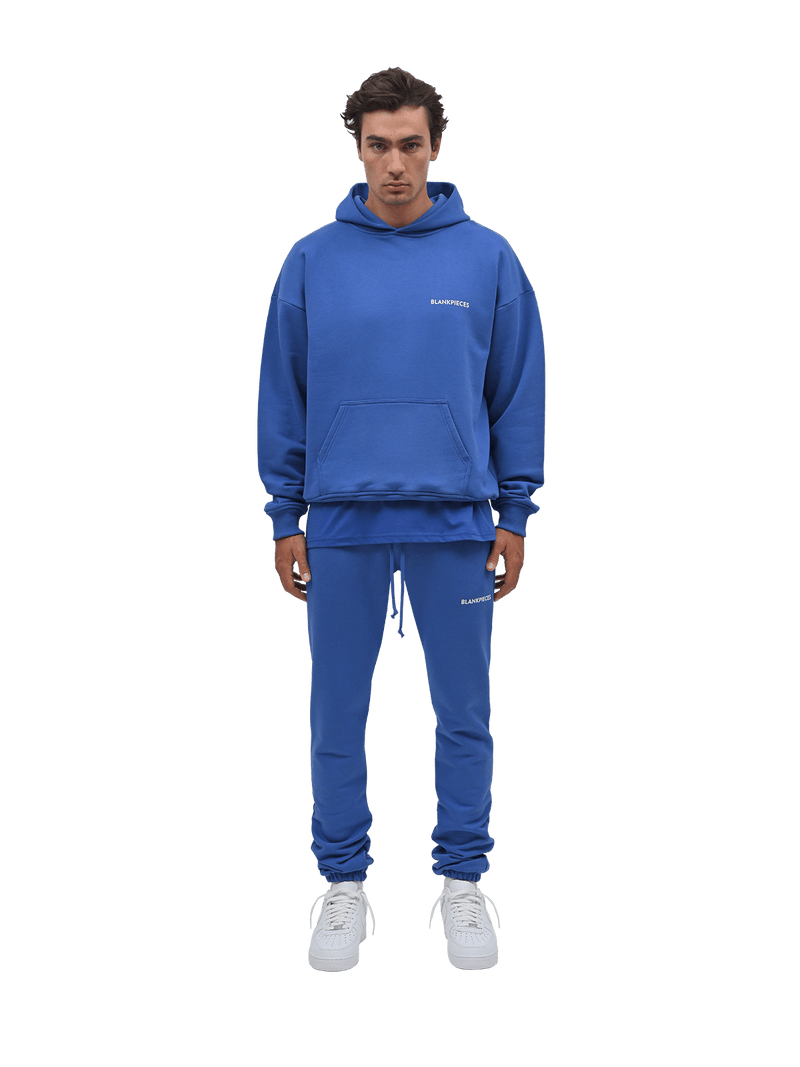 BLANKPIECES Logo Sweatpants - Cobalt (M)