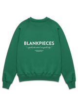 BLANKPIECES Logo Sweater - Racing Green (M)