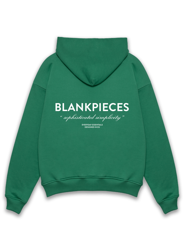 BLANKPIECES Logo Hoodie - Racing Green (W)
