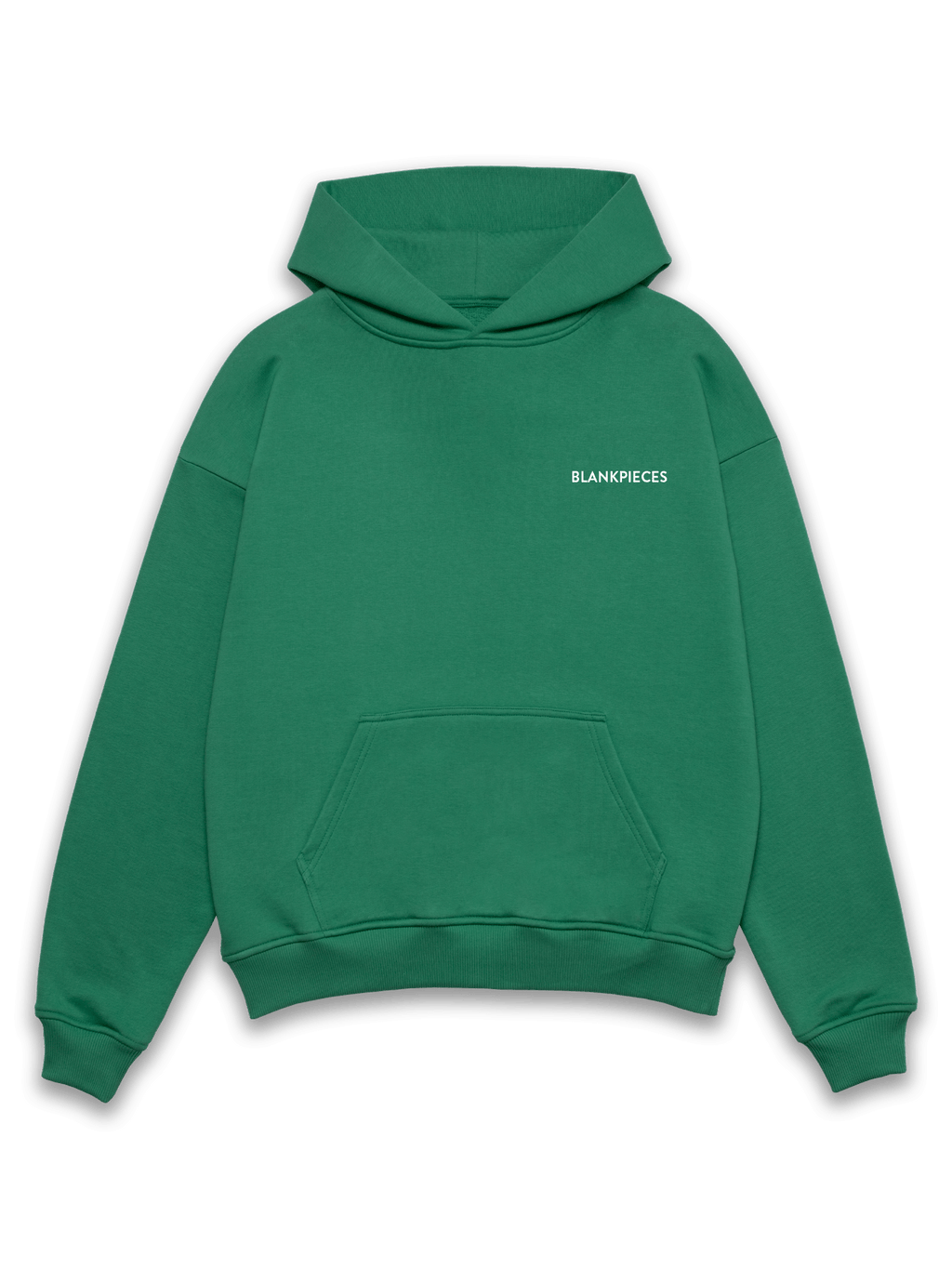 Blank top green hoodie