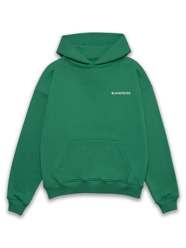 BLANKPIECES Logo Hoodie - Racing Green (M)