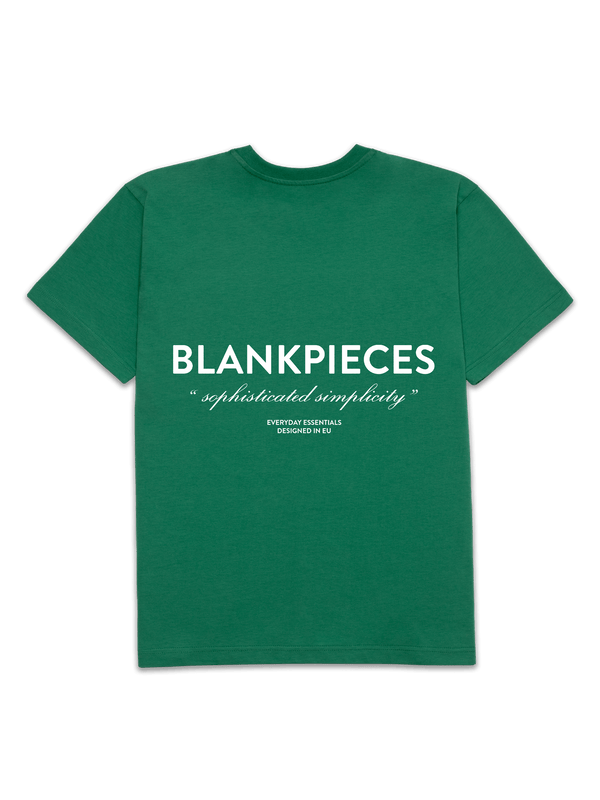BLANKPIECES Logo Tee - Racing Green (M)