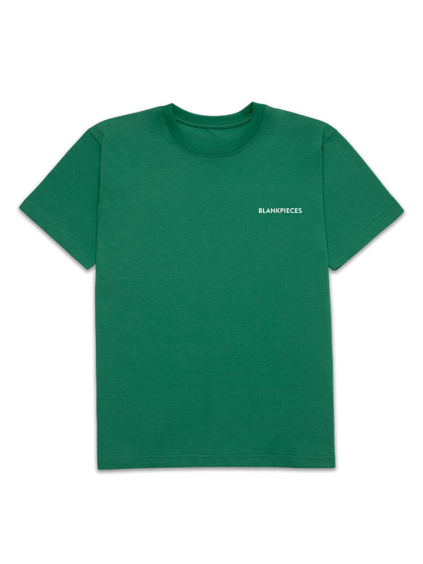 BLANKPIECES Logo Tee - Racing Green (M)