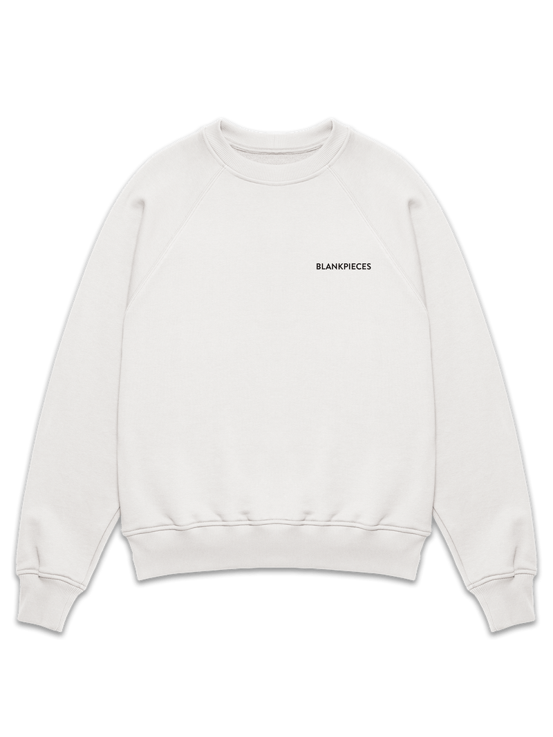 BLANKPIECES Logo Sweater - Off-White (M)