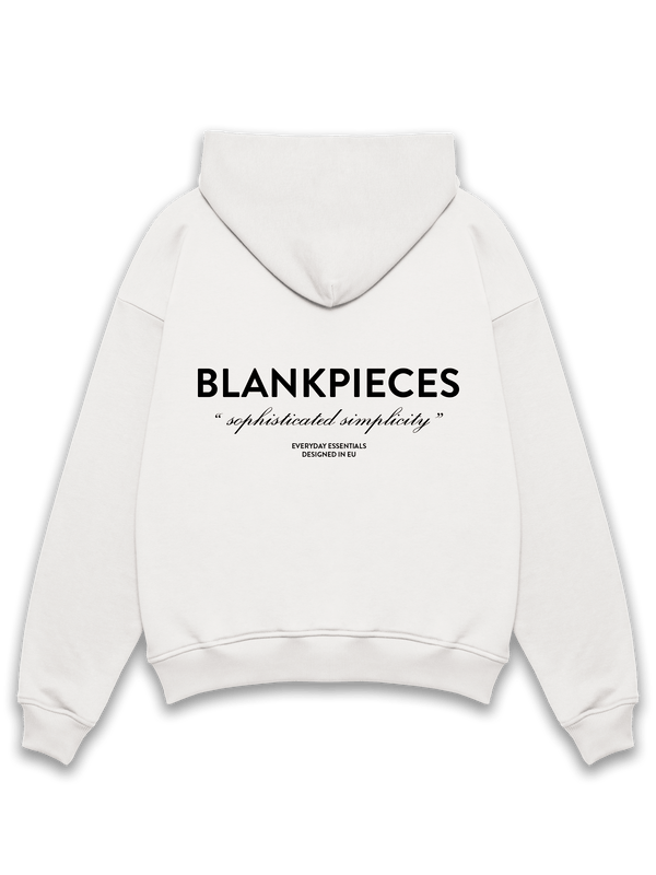 BLANKPIECES Logo Hoodie - Off-White (W)