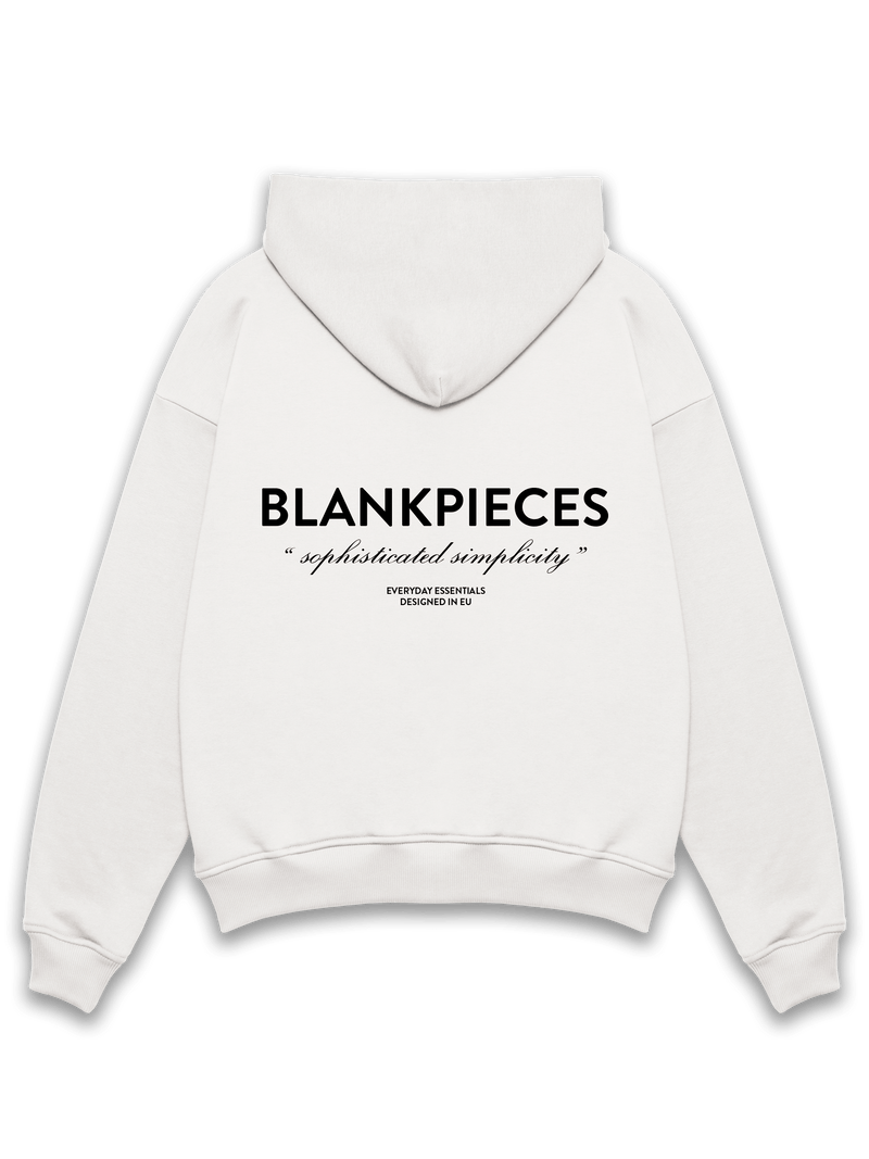 BLANKPIECES Logo Hoodie - Off-White (W)