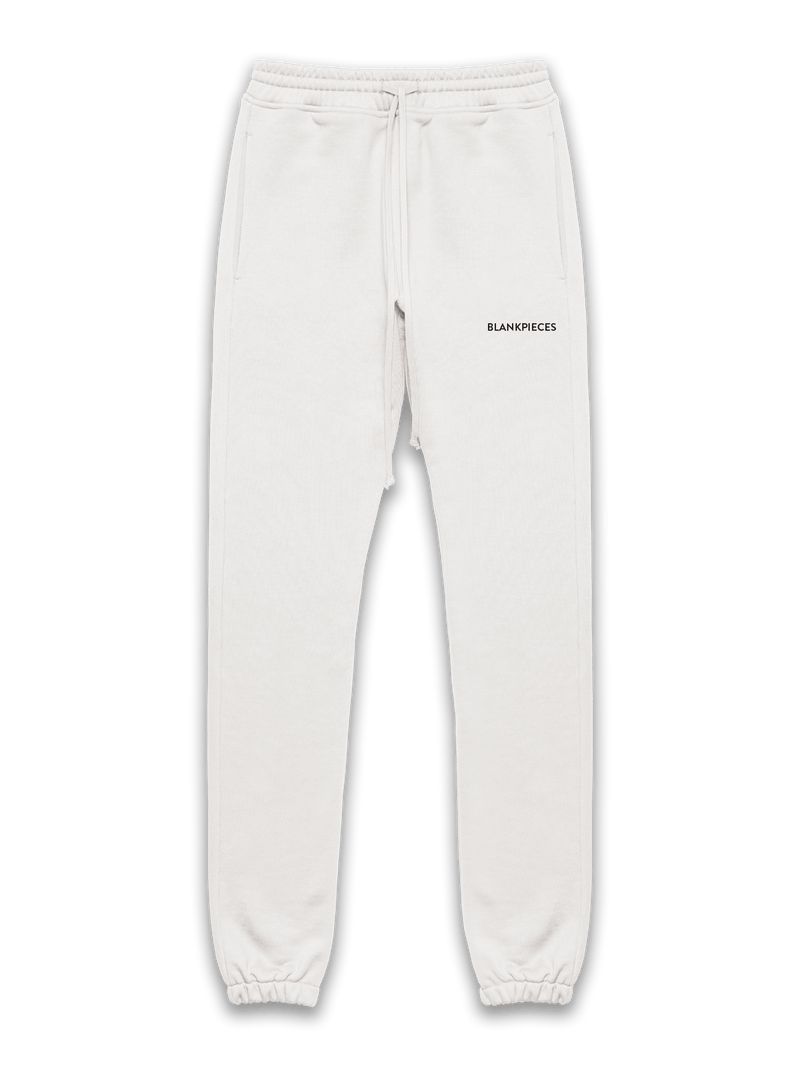 BLANKPIECES Logo Sweatpants - Off-White (M)