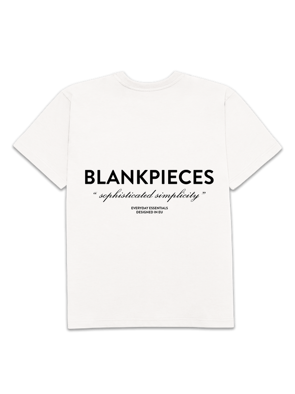 BLANKPIECES Logo Tee - Off-White (M)