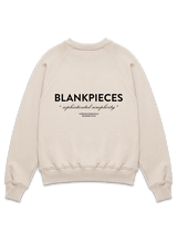 BLANKPIECES Logo Sweater - Taupe (M)