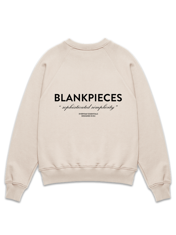 BLANKPIECES Logo Sweater - Taupe (W)