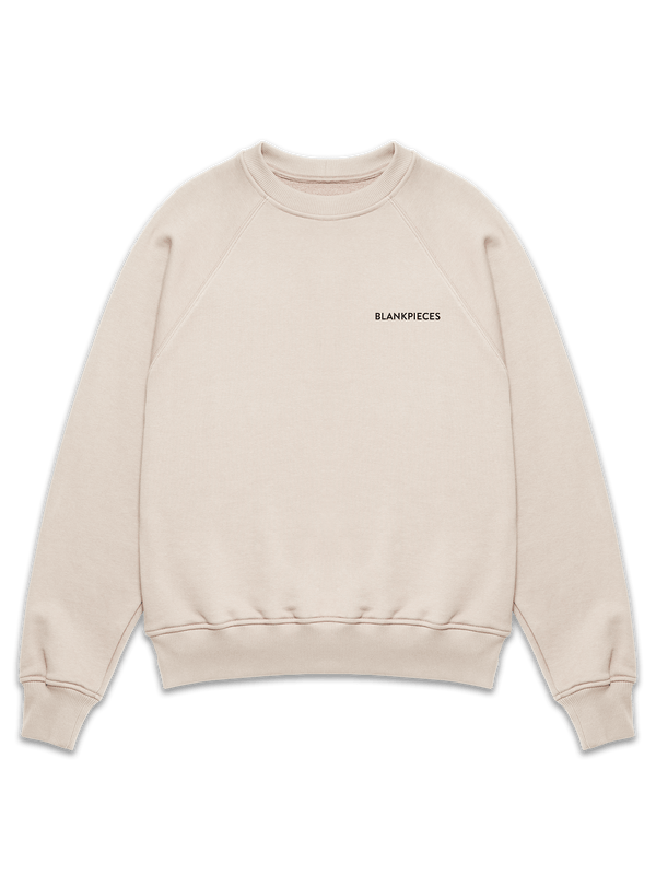 BLANKPIECES Logo Sweater - Taupe (M)