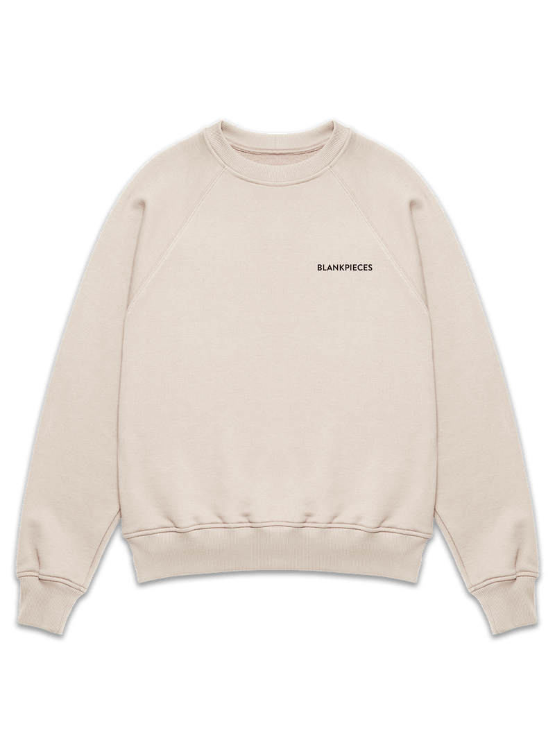 BLANKPIECES Logo Sweater - Taupe (M)